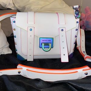 Michael Kors Small Neon Manhattan bag